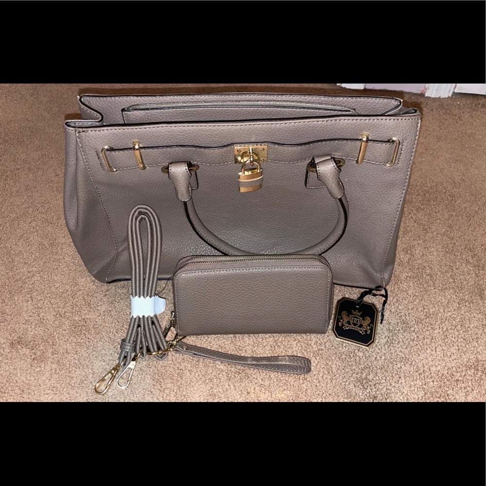 Portia Satchel Handbag & Wallet